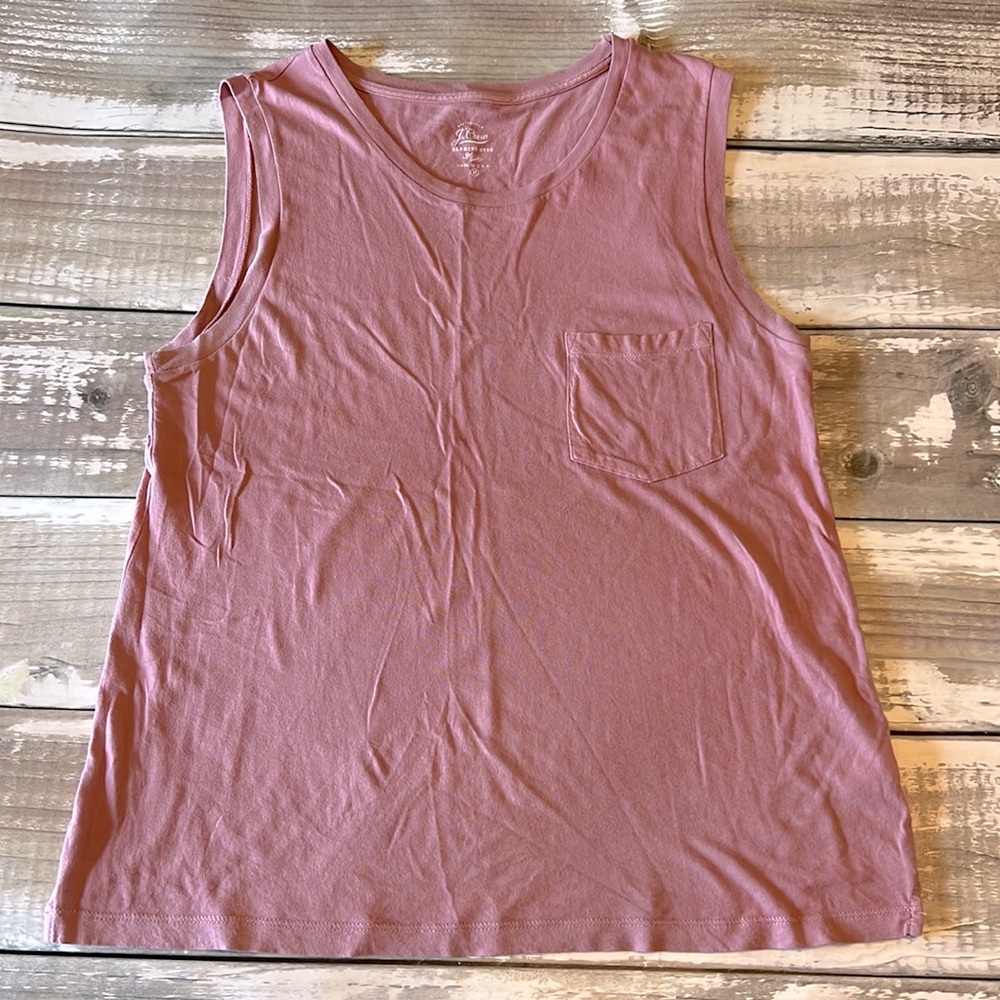 J. Crew Tank Top Size: M Color: Rose